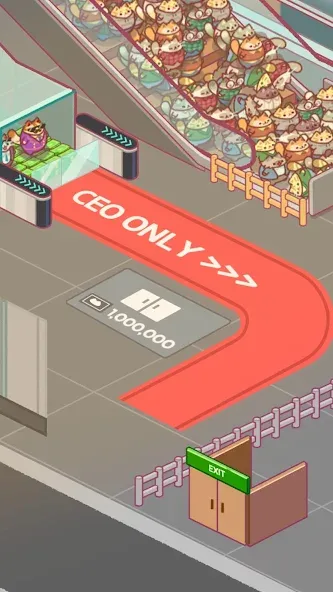 Office Cat: Idle Tycoon Games screenshot 2