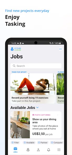 clickworker screenshot 2