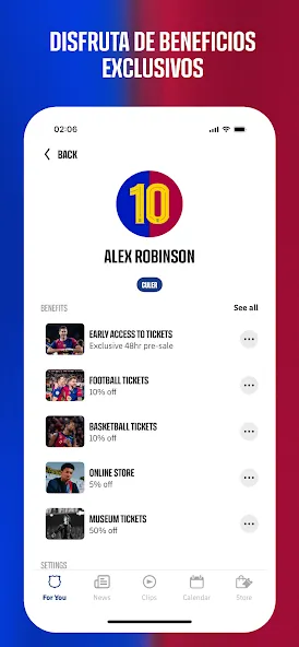 FC Barcelona Official App screenshot 4
