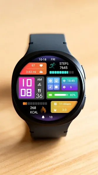 Colorful Homepage ZKin Watch screenshot 2