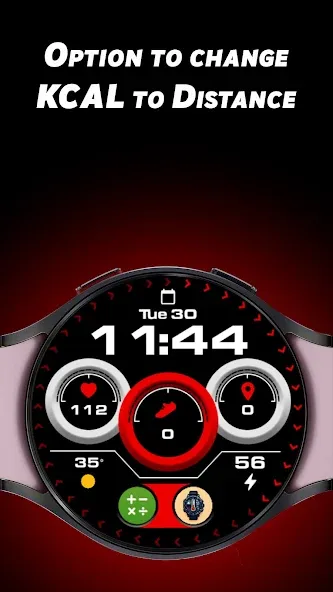Sporty Dial - Watch face screenshot 4