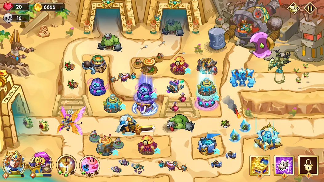 King of Defense 5: TD Games screenshot 1