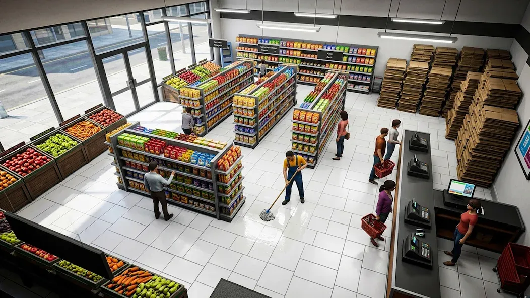 Supermarket Food Simulator 3D screenshot 3