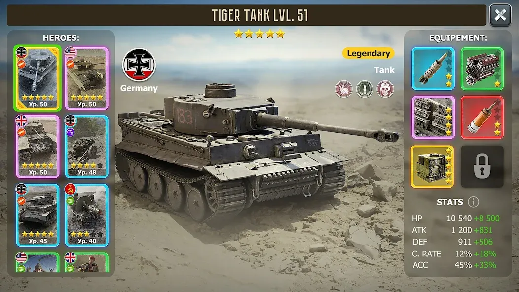 Commanders at War: WW2 Battle screenshot 2