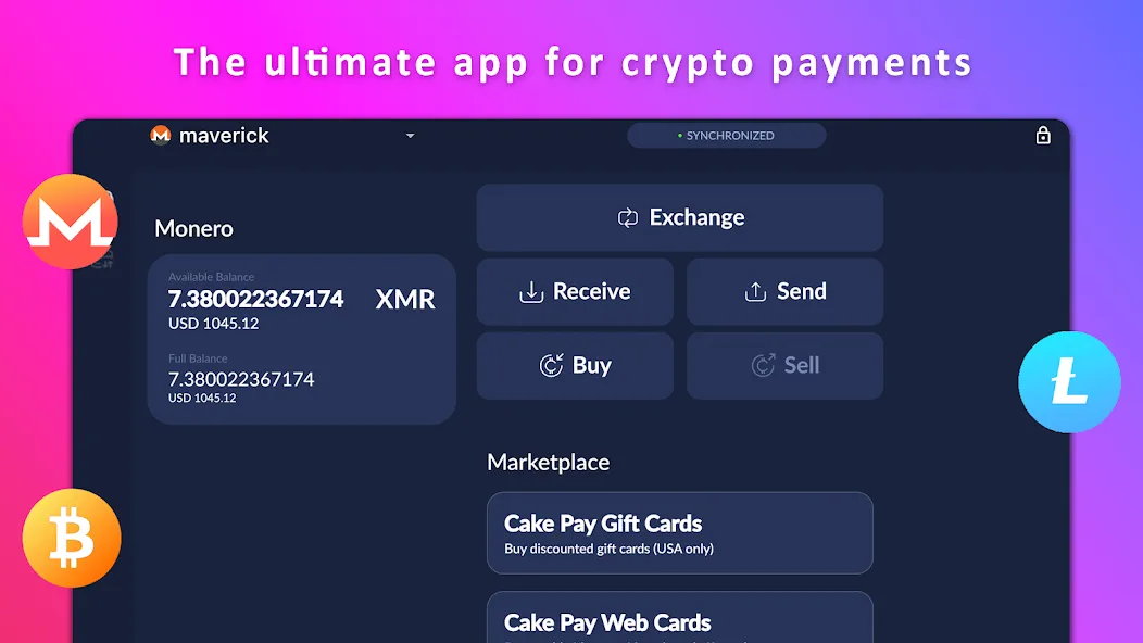 Cake Wallet: Crypto, Made Easy screenshot 7