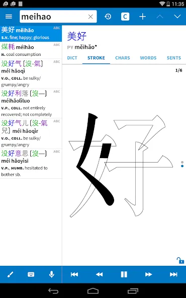 Pleco Chinese Dictionary screenshot 11
