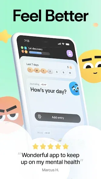 Lightly: Wellbeing Companion screenshot 1