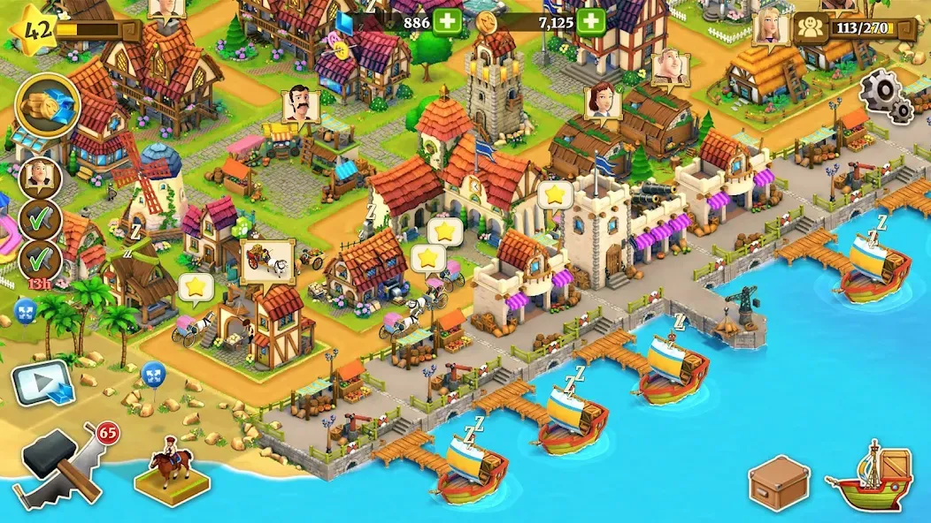 Town Village: Farm Build City screenshot 5