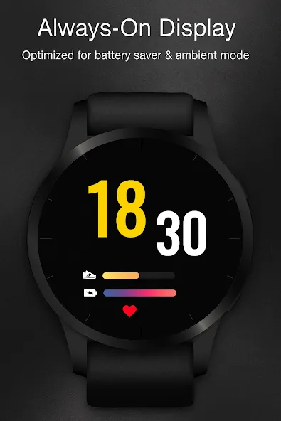 Vital Edge Premium WatchFace screenshot 3