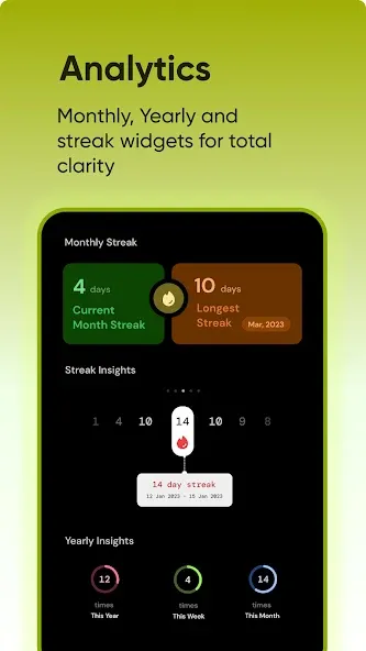 Rise: Habit List screenshot 4