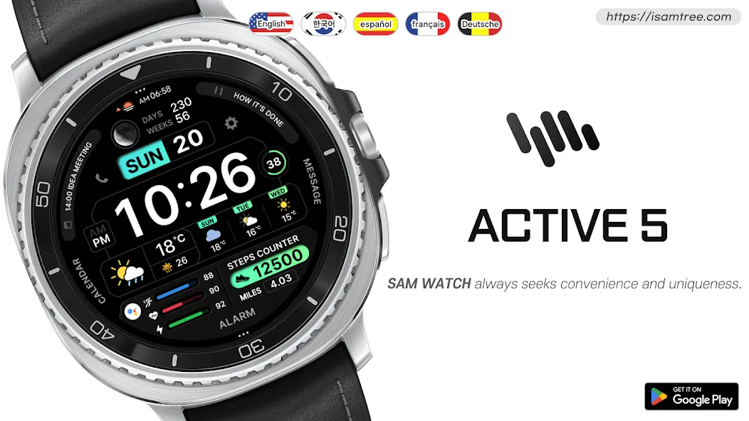 SamWatch Active 5 screenshot 1