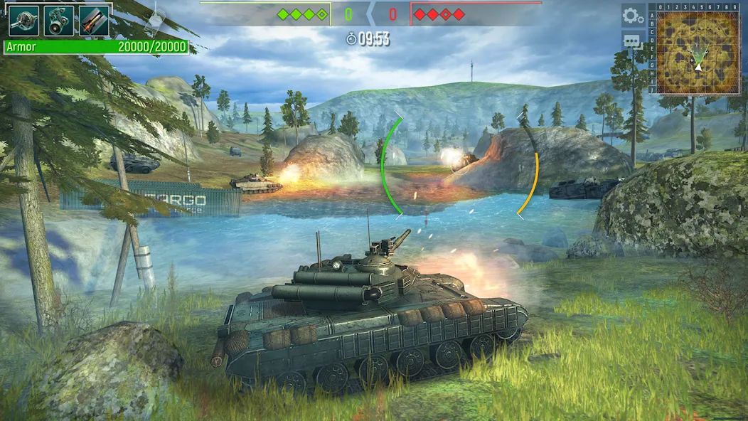 Tank Force: War Tanks Games screenshot 24