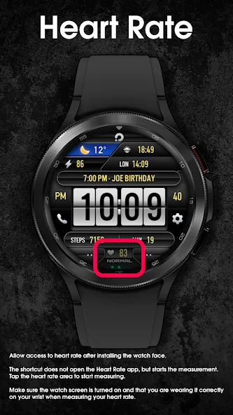 PRADO 30 Weather Watch Face screenshot 5