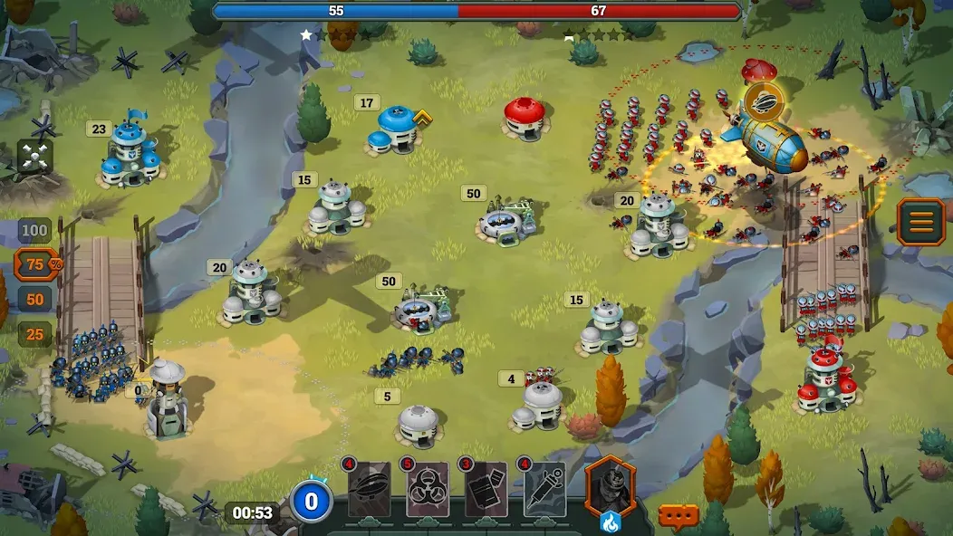 Bunker Wars: Jogo RTS screenshot 6