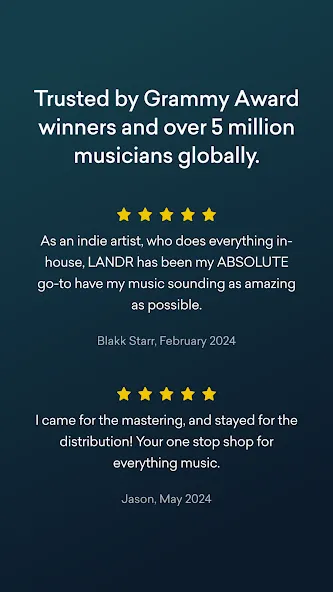 LANDR - Master & Release Music screenshot 14