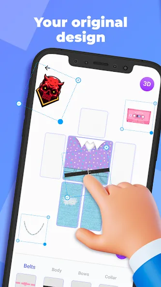 Makerblox - Create Skins screenshot 2