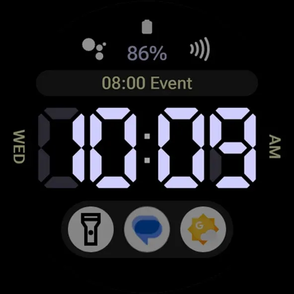 Big Digital: Watch face screenshot 8