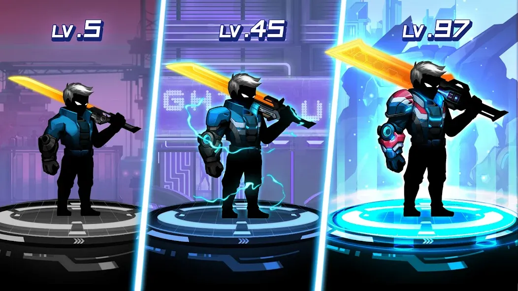 Cyber Fighter: Offline Fantasy screenshot 3