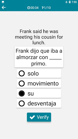 Spanish - English screenshot 8