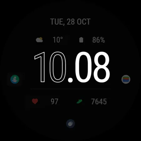 TVV Minimal 8 Watch Face screenshot 14