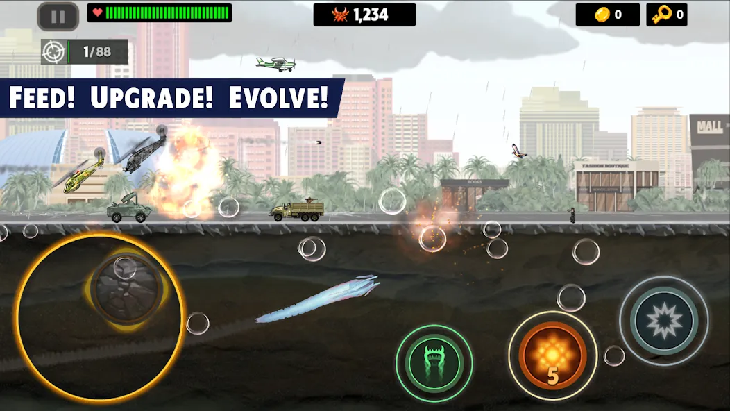Death Worm™ - メガ怪獣 screenshot 7