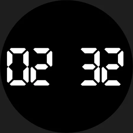 Digital Watch Face Key 011 screenshot 26
