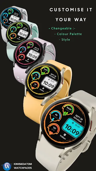 IA117 Digital Watchface screenshot 2