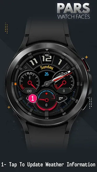 Pars Assos Analog Watch Face screenshot 5