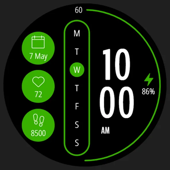 Simplex Watch Face screenshot 21