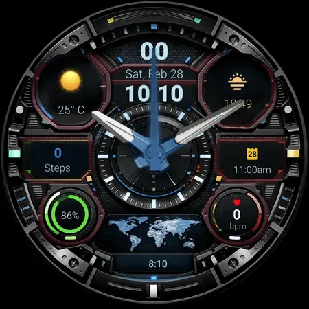 ChronoSphere watchface mono17 screenshot 19