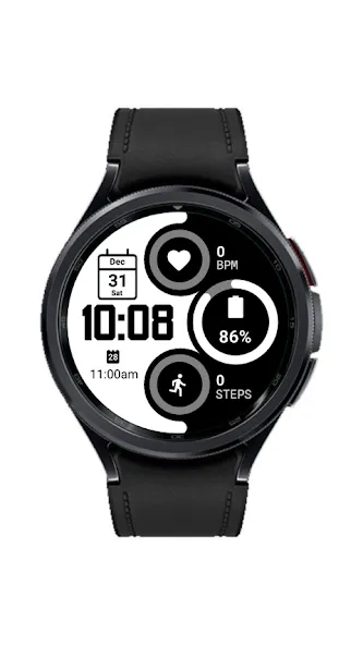 MPW01 Digital Watch Face screenshot 3