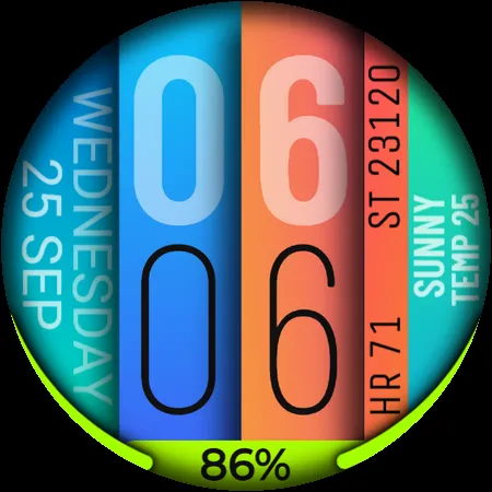 Watch Face WF106 screenshot 7