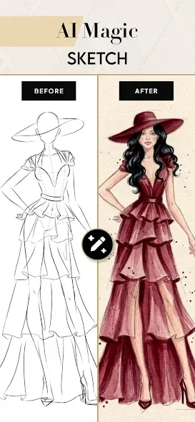 Fashion Design Clothes: Sketch screenshot 4