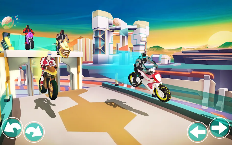 Gravity Rider: Juego de Motos screenshot 15