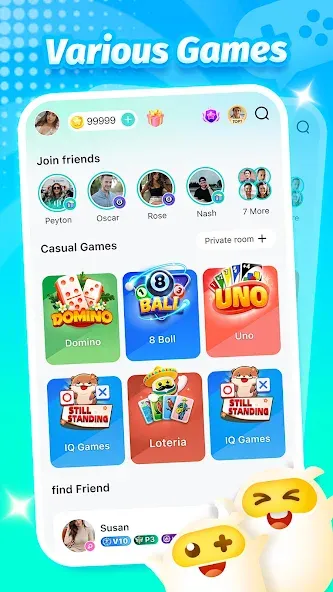 TopTop : Games & Chat screenshot 1