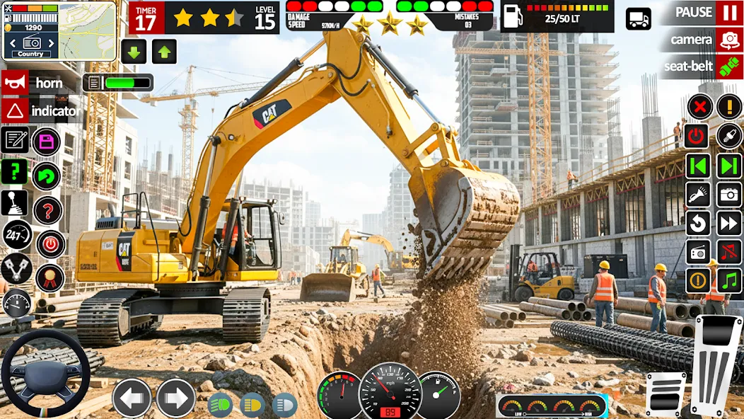 Road Construction 3D JCB Game screenshot 8