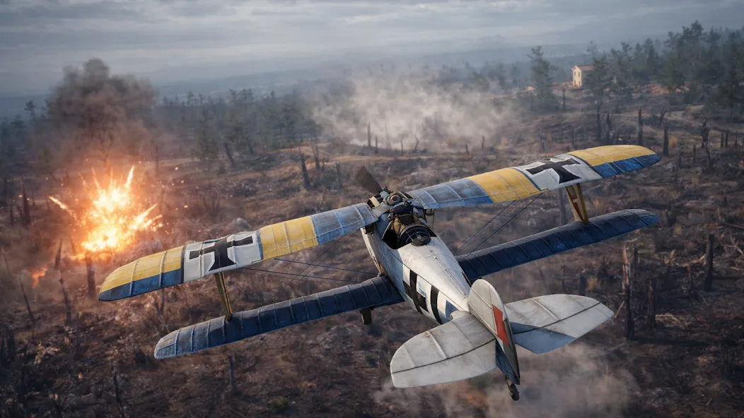 Over the Frontline World War screenshot 1