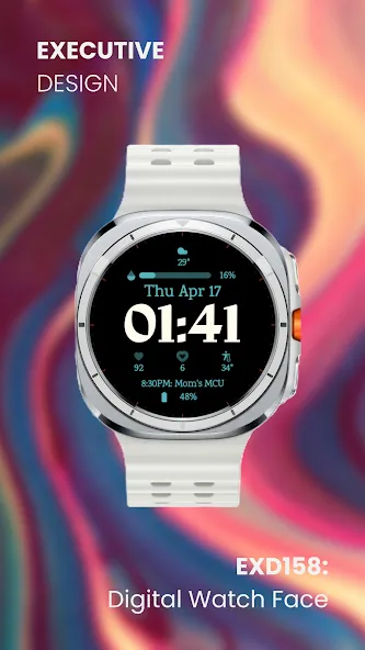 EXD158: Digital Watch Face screenshot 7
