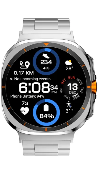 Digital Color WearOS NTV570 screenshot 1
