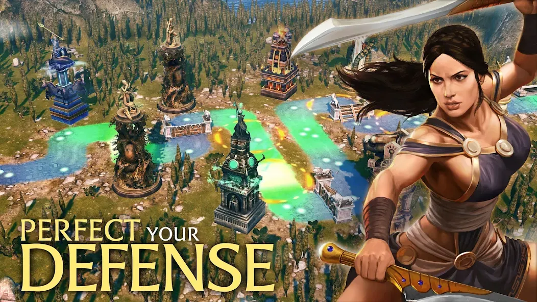 Olympus Rising: Strategy game screenshot 4