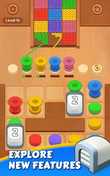 Knit Craze: Wool Jam Challenge screenshot 14