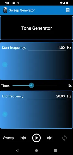 Frequency Sound Generator screenshot 2