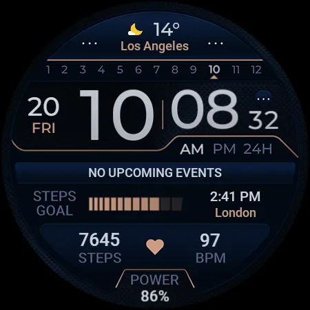 TVV02 Elegant Watch Face screenshot 9