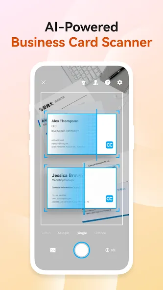 CamCard-AI Scanner, Transcribe screenshot 6
