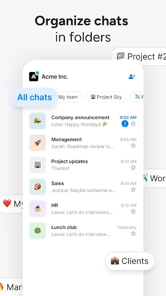 Zenzap: Professional Work Chat screenshot 6