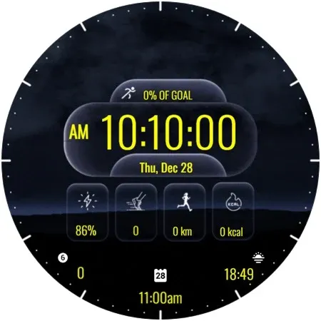 Thunder Animated Watch Face screenshot 7