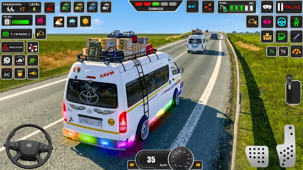 City Van Driving Simulator 3D screenshot 8