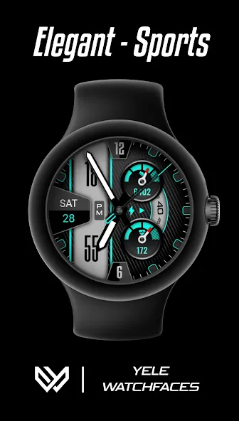Elegant - Sports | watch face screenshot 2