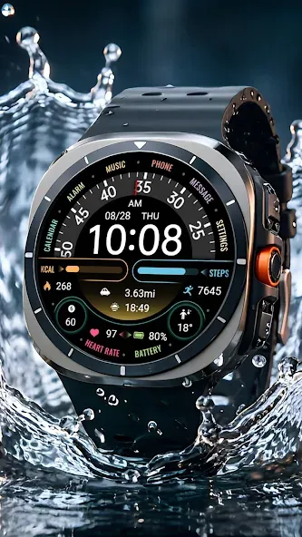 【Custom】Text Clock Turntable screenshot 7