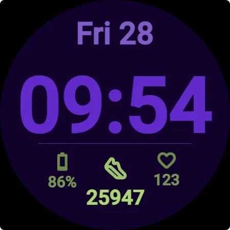 Simple Anim Watch Face I screenshot 12